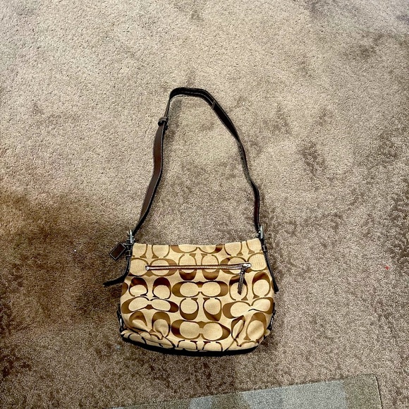 COACH large signature C hobo - Picture 1 of 2